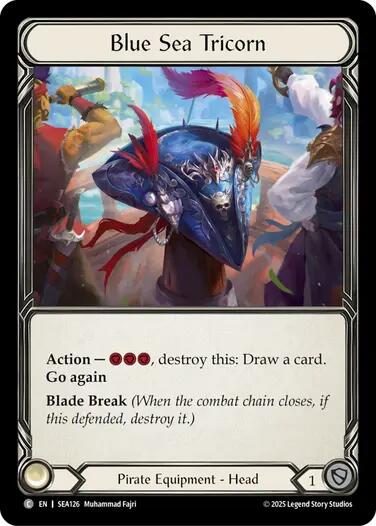 Blue Sea Tricorn [SEA126] (High Seas) | Card Citadel