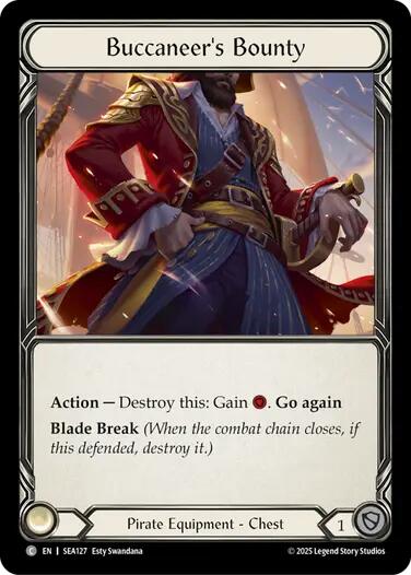 Buccaneer's Bounty [SEA127] (High Seas) | Card Citadel
