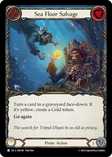 Sea Floor Salvage [SEA146] (High Seas) | Card Citadel