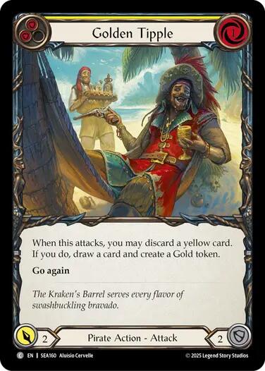 Golden Tipple (Yellow) [SEA160] (High Seas) | Card Citadel