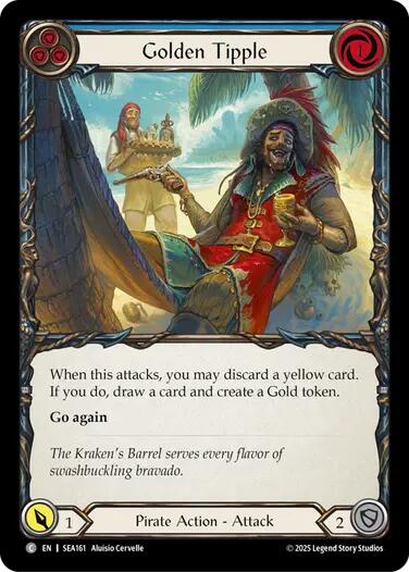 Golden Tipple (Blue) [SEA161] (High Seas) | Card Citadel