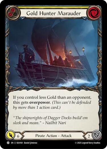 Gold Hunter Marauder [SEA164] (High Seas) | Card Citadel