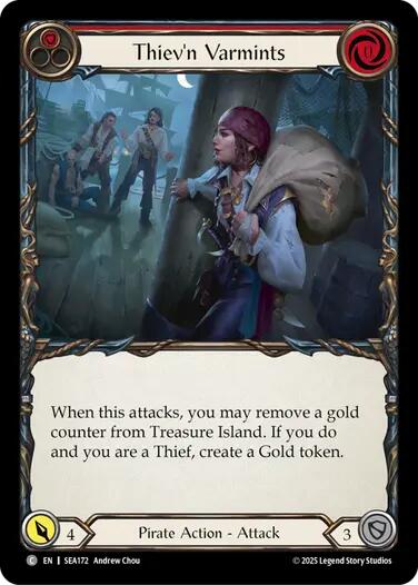 Thiev'n Varmints [SEA172] (High Seas)  Rainbow Foil | Card Citadel