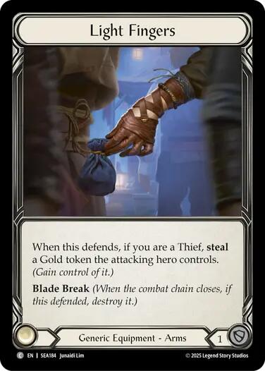 Light Fingers [SEA184] (High Seas) | Card Citadel