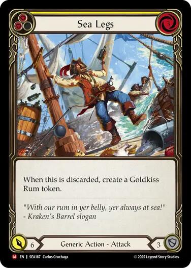 Sea Legs [SEA187] (High Seas) | Card Citadel