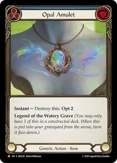 Opal Amulet [SEA192] (High Seas) | Card Citadel