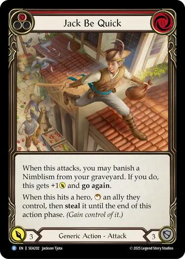 Jack Be Quick [SEA202] (High Seas)  Rainbow Foil | Card Citadel