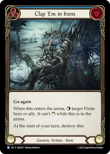 Clap 'Em in Irons [SEA209] (High Seas) | Card Citadel