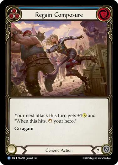 Regain Composure [SEA210] (High Seas)  Rainbow Foil | Card Citadel