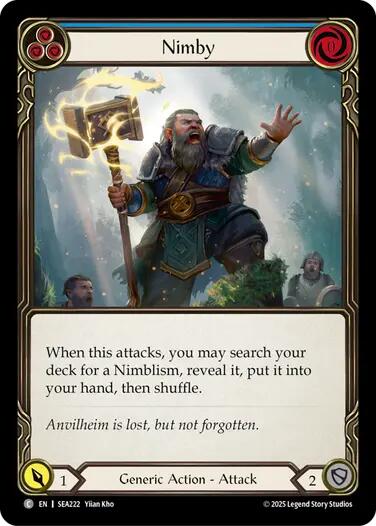 Nimby (Blue) [SEA222] (High Seas) | Card Citadel
