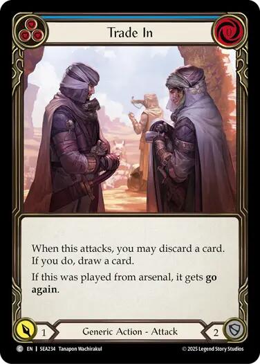 Trade In (Blue) [SEA234] (High Seas) | Card Citadel