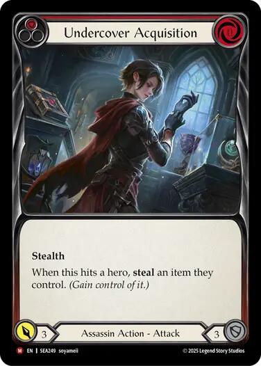 Undercover Acquisition [SEA249] (High Seas)  Rainbow Foil | Card Citadel