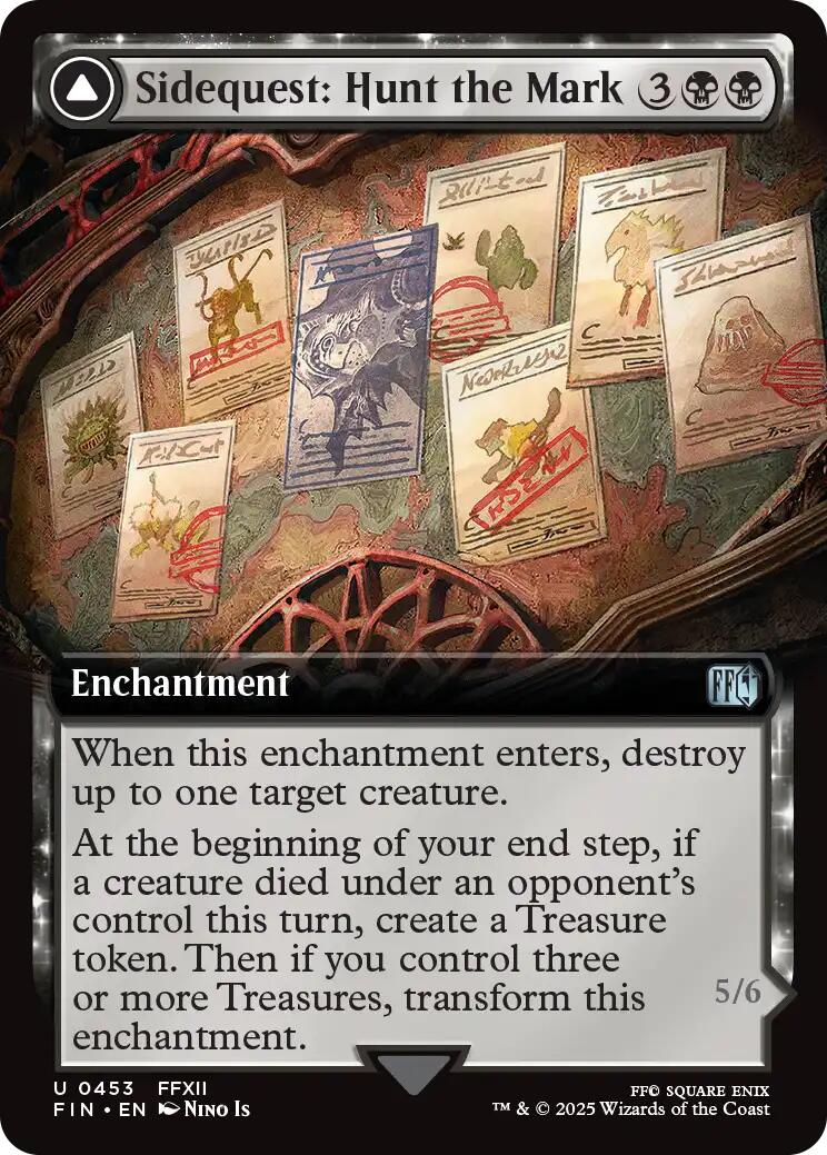 Sidequest: Hunt the Mark // Yiazmat, Ultimate Mark (Extended Art) [FINAL FANTASY] | Card Citadel