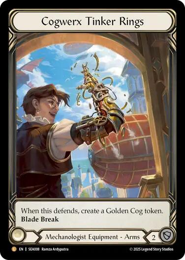 Cogwerx Tinker Rings (Treasure) [SEA008] (High Seas)  Cold Foil | Card Citadel