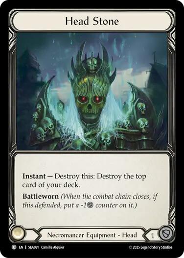 Head Stone (Treasure) [SEA081] (High Seas)  Cold Foil | Card Citadel