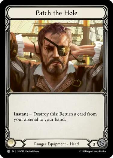 Patch the Hole (Treasure) [SEA096] (High Seas)  Cold Foil | Card Citadel