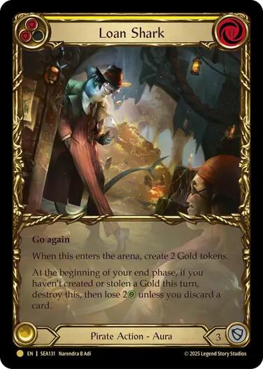 Loan Shark (Treasure) [SEA131] (High Seas)  Cold Foil | Card Citadel