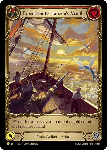 Expedition to Horizon's Mantle (Treasure) [SEA158] (High Seas)  Cold Foil | Card Citadel