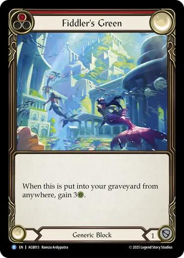 Fiddler's Green (Red) [AGB013] (Armory Deck: Gravy Bones) | Card Citadel