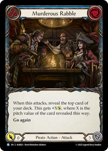 Murderous Rabble [AGB023] (Armory Deck: Gravy Bones) | Card Citadel