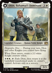 Dion, Bahamut's Dominant // Bahamut, Warden of Light [FINAL FANTASY] | Card Citadel