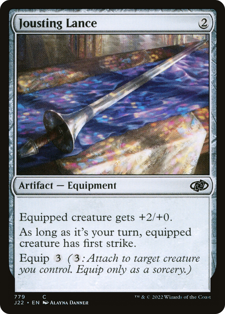 Jousting Lance [Jumpstart 2022] | Card Citadel