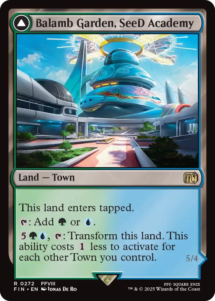 Balamb Garden, SeeD Academy // Balamb Garden, Airborne [FINAL FANTASY] | Card Citadel
