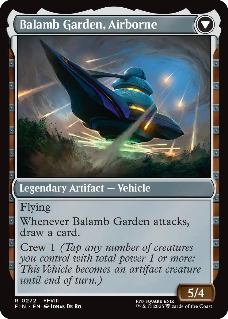 Balamb Garden, SeeD Academy // Balamb Garden, Airborne [FINAL FANTASY] | Card Citadel