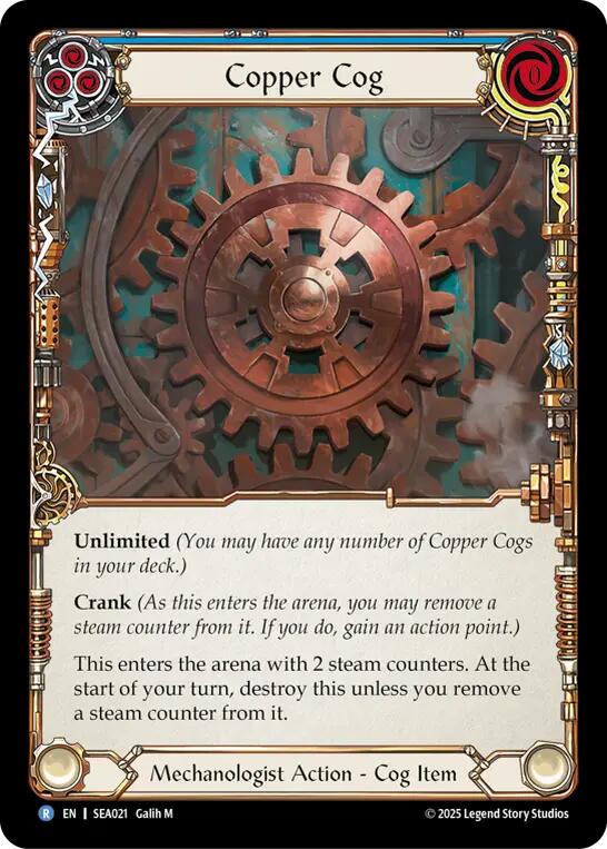 Copper Cog [SEA021] (High Seas)  Rainbow Foil | Card Citadel