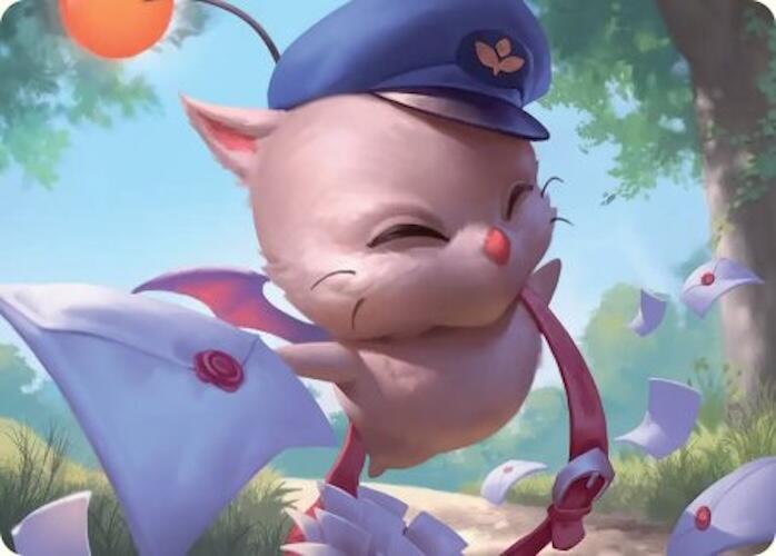 Delivery Moogle Art Card [FINAL FANTASY Art Series] | Card Citadel