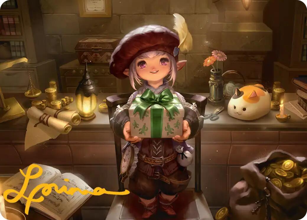 Tataru Taru Art Card (Gold-Stamped Signature) [FINAL FANTASY Art Series] | Card Citadel