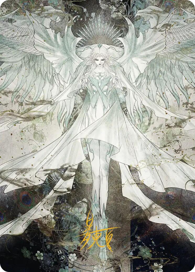 Hydaelyn, the Mothercrystal Art Card (Gold-Stamped Signature) [FINAL FANTASY Art Series] | Card Citadel
