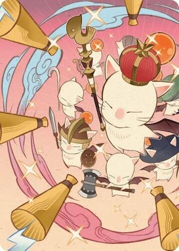 Summon: Good King Mog XII Art Card [FINAL FANTASY Art Series] | Card Citadel