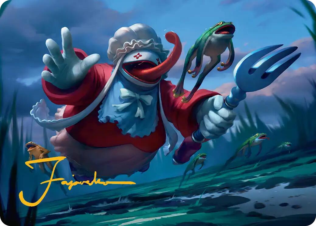 Quina, Qu Gourmet Art Card (Gold-Stamped Signature) [FINAL FANTASY Art Series] | Card Citadel