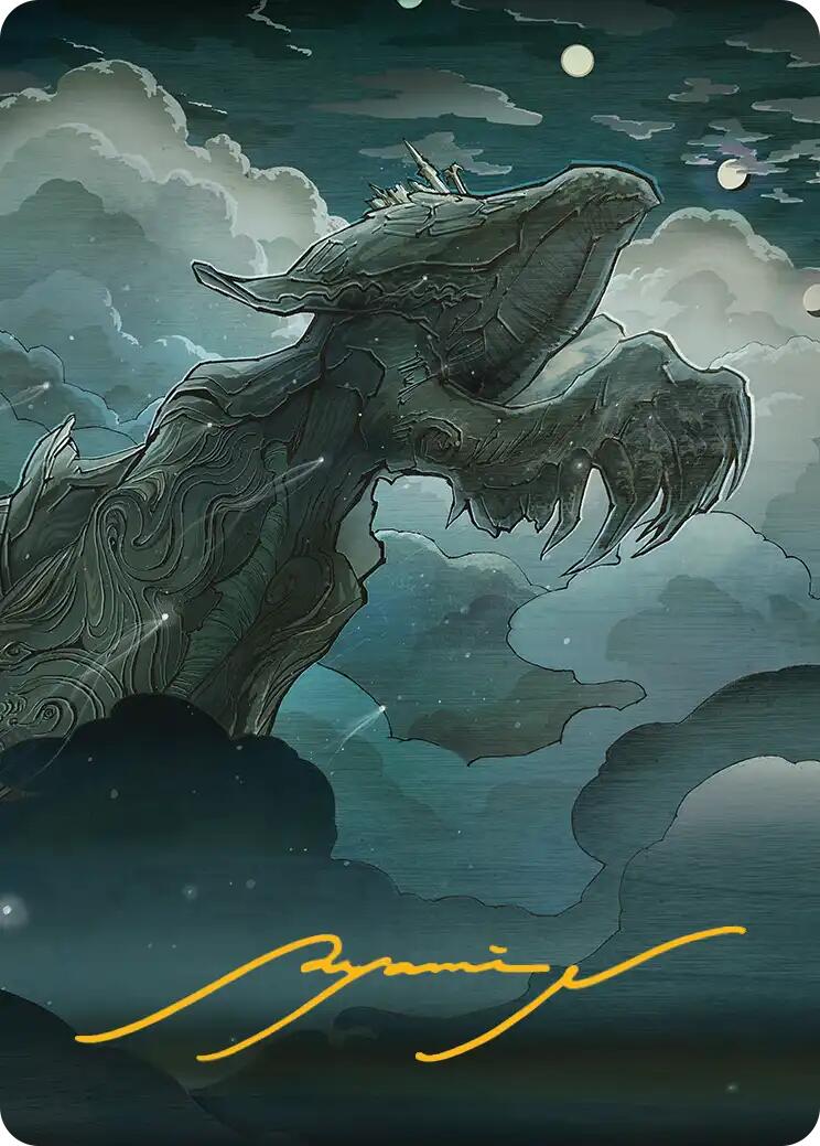 Sin, Spira's Punishment Art Card (Gold-Stamped Signature) [FINAL FANTASY Art Series] | Card Citadel