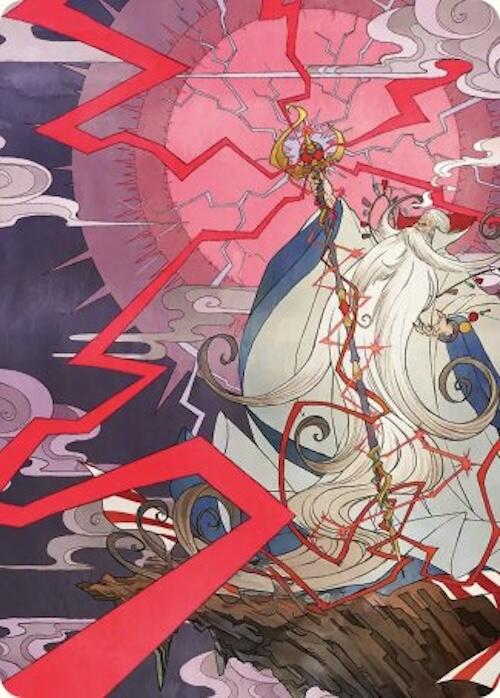 Summon: Esper Ramuh Art Card [FINAL FANTASY Art Series] | Card Citadel