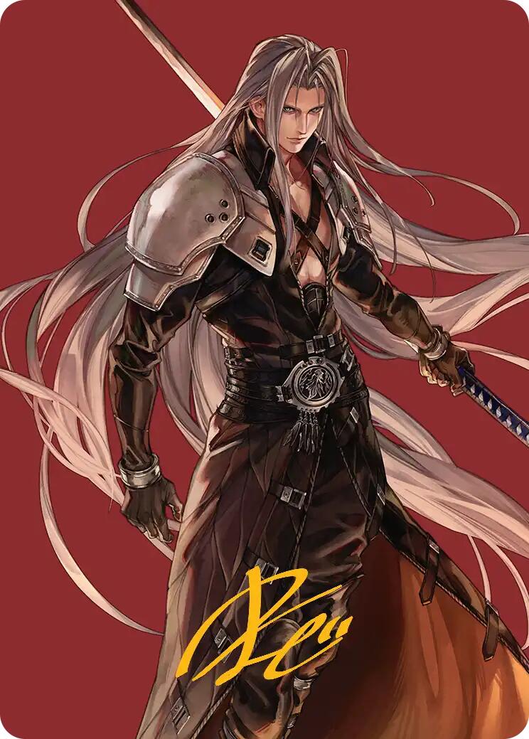 Sephiroth, Fabled SOLDIER Art Card (Gold-Stamped Signature) [FINAL FANTASY Art Series] | Card Citadel
