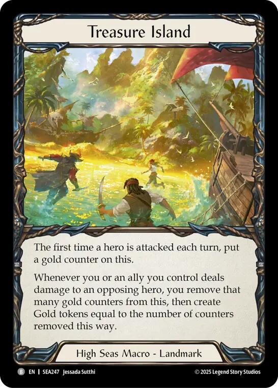 Sticky Fingers // Treasure Island [SEA124//SEA247] (High Seas) | Card Citadel