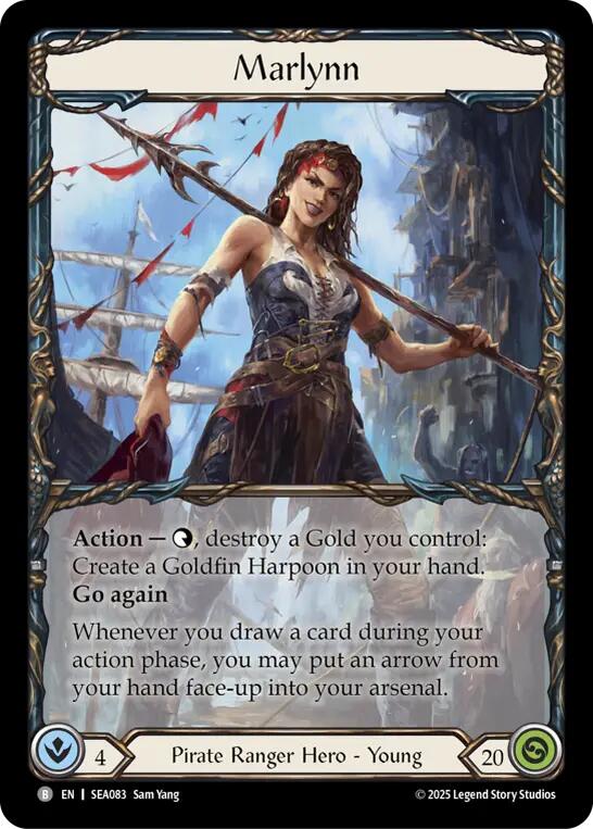 Marlynn // Treasure Island [SEA083//SEA247] (High Seas) | Card Citadel