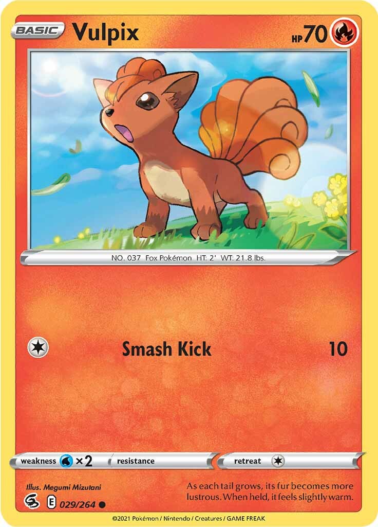 Vulpix (029/264) [Sword & Shield: Fusion Strike] | Card Citadel