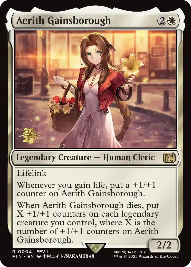 Aerith Gainsborough [FINAL FANTASY Prerelease Promo] | Card Citadel