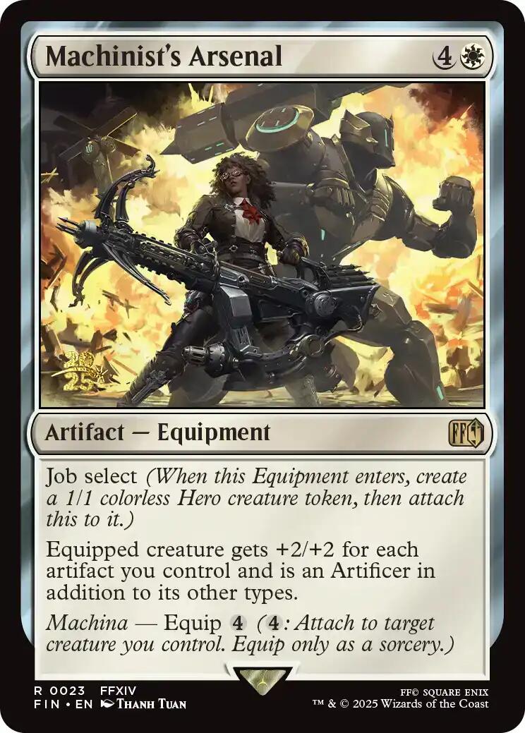 Machinist's Arsenal [FINAL FANTASY Prerelease Promo] | Card Citadel