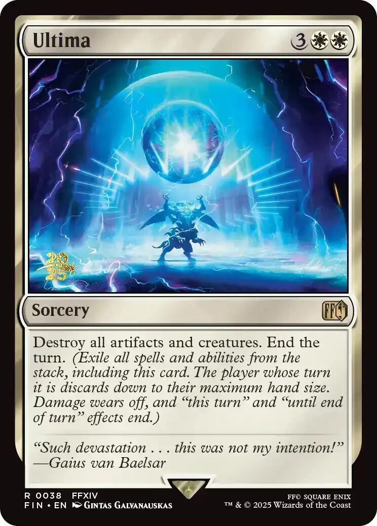 Ultima [FINAL FANTASY Prerelease Promo] | Card Citadel