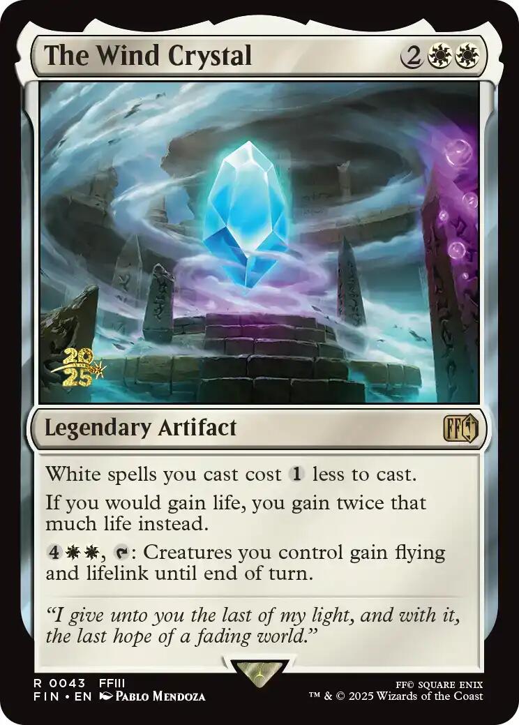 The Wind Crystal [FINAL FANTASY Prerelease Promo] | Card Citadel