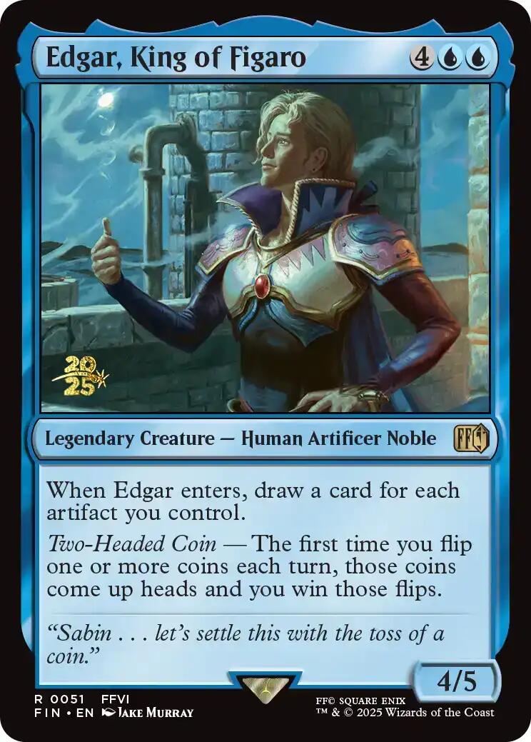 Edgar, King of Figaro [FINAL FANTASY Prerelease Promo] | Card Citadel