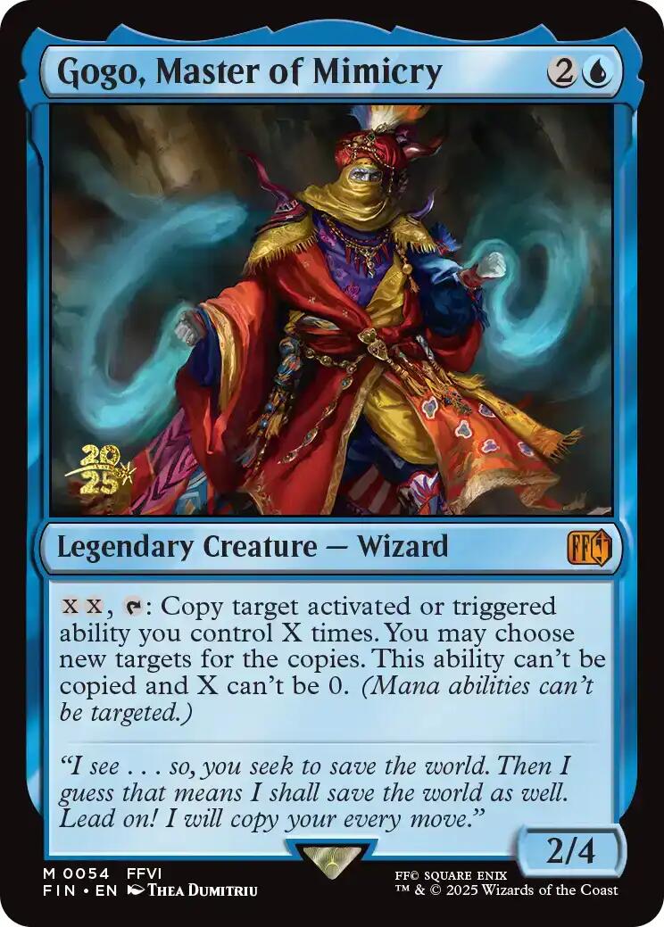 Gogo, Master of Mimicry [FINAL FANTASY Prerelease Promo] | Card Citadel