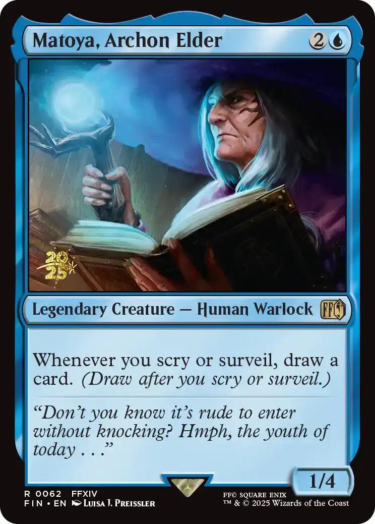 Matoya, Archon Elder [FINAL FANTASY Prerelease Promo] | Card Citadel