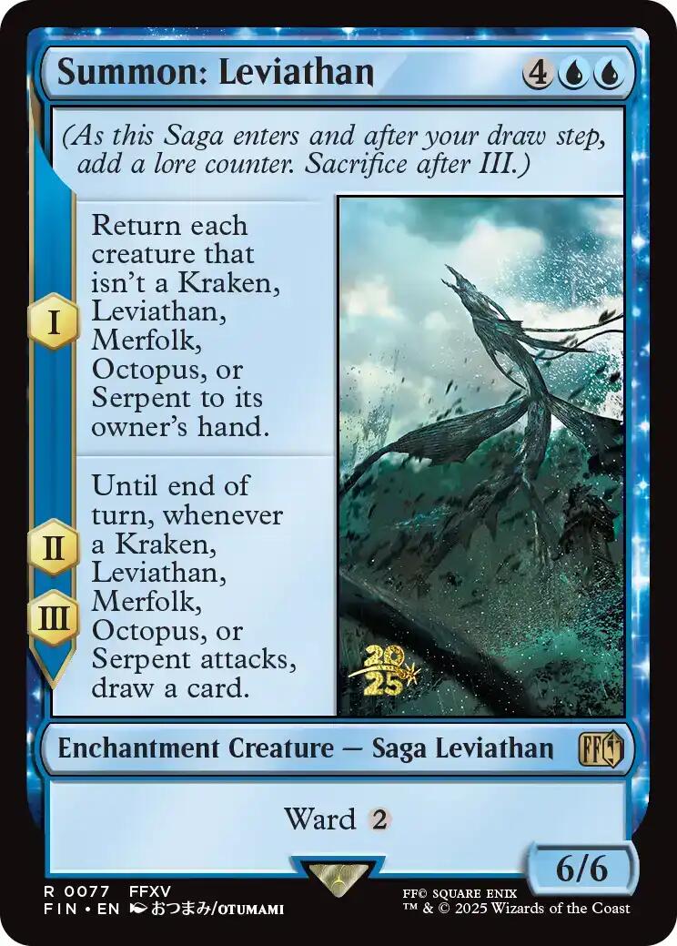 Summon: Leviathan [FINAL FANTASY Prerelease Promo] | Card Citadel