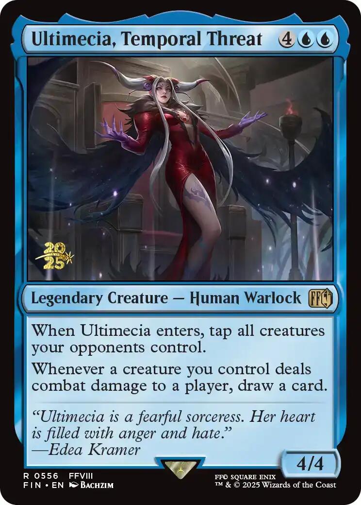 Ultimecia, Temporal Threat [FINAL FANTASY Prerelease Promo] | Card Citadel