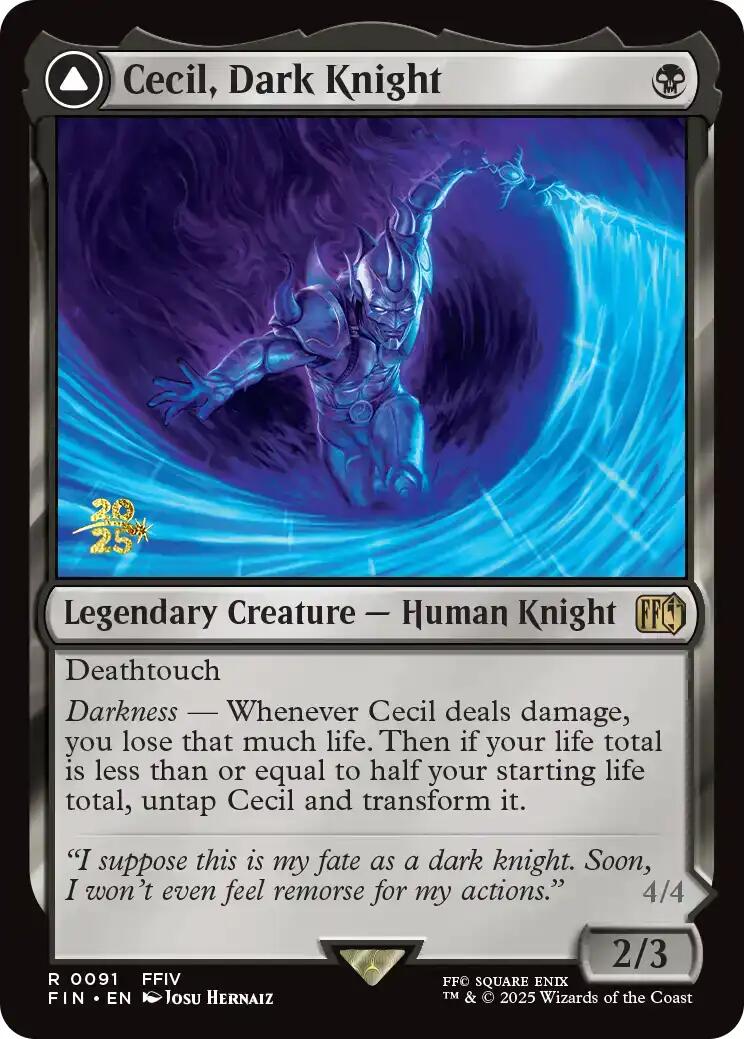 Cecil, Dark Knight [FINAL FANTASY Prerelease Promo] | Card Citadel